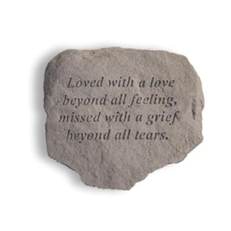 Kay Berry - Inc. Loved With A Love Beyond All Feeling - Memorial - 11 Inches x 10 Inches KA313452